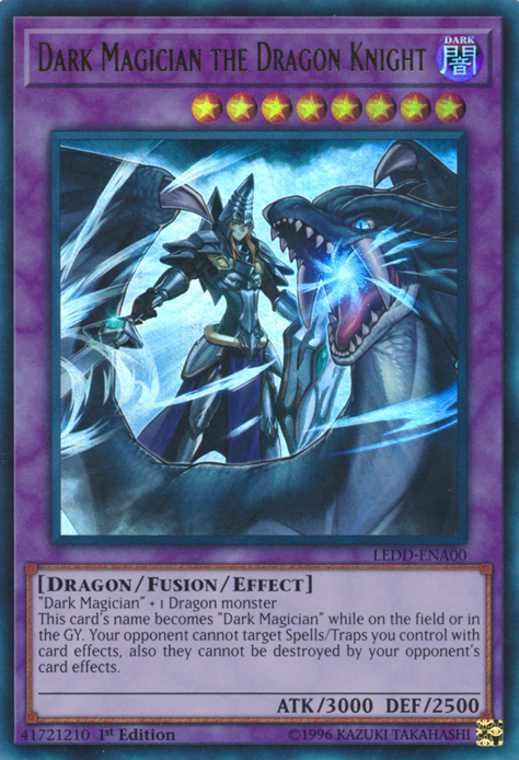 Dark Magician the Dragon Knight [LEDD-ENA00] Ultra Rare | Tables and Towers