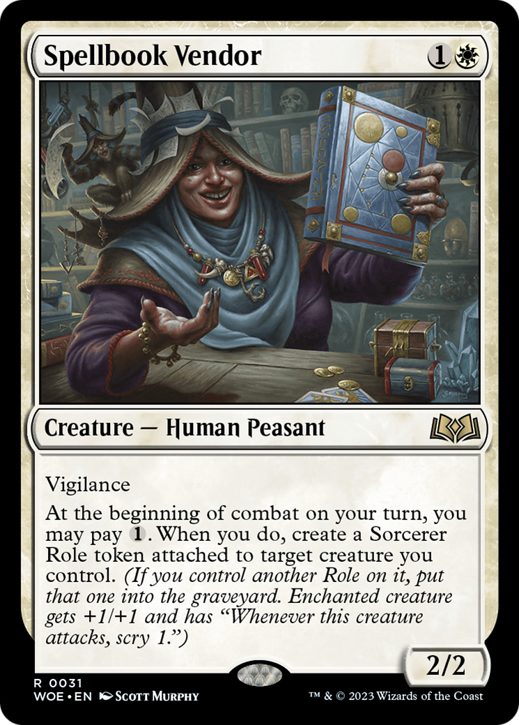 Spellbook Vendor [Wilds of Eldraine] | Tables and Towers