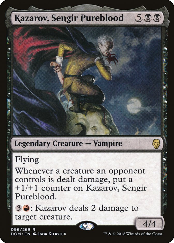 Kazarov, Sengir Pureblood [Dominaria] | Tables and Towers