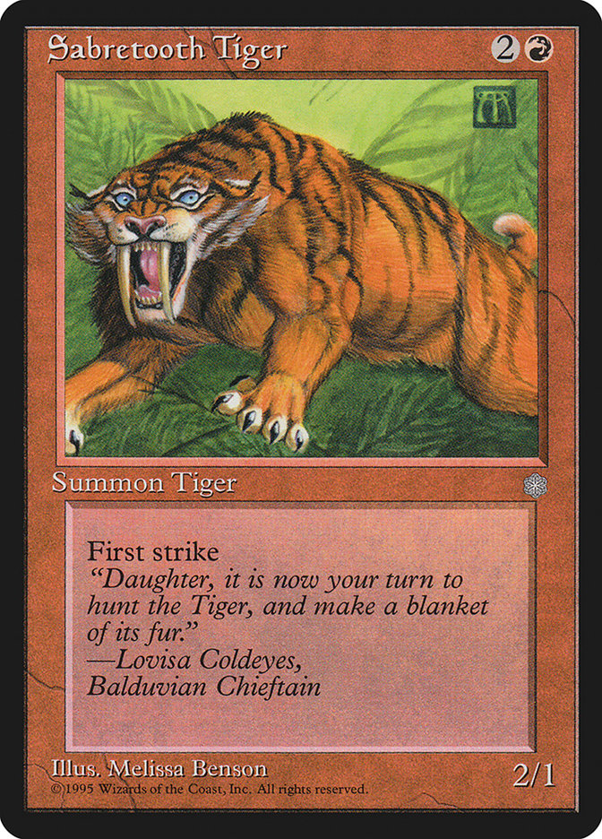 Sabretooth Tiger [Ice Age] | Tables and Towers