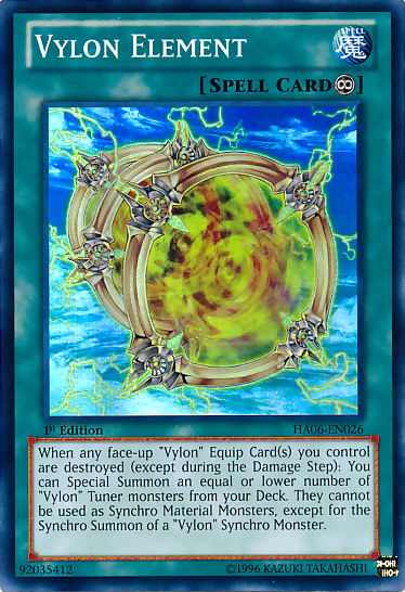 Vylon Element [HA06-EN026] Super Rare | Tables and Towers