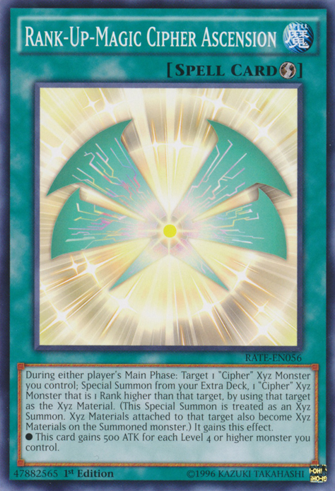 Rank-Up-Magic Cipher Ascension [RATE-EN056] Common | Tables and Towers