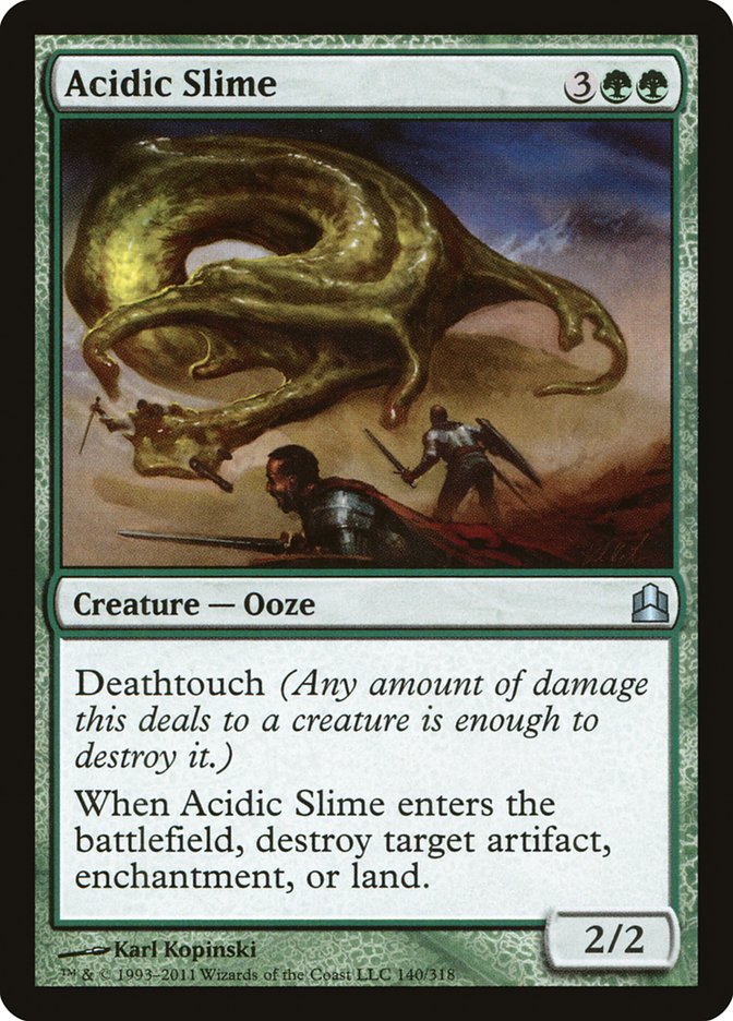 Acidic Slime [Commander 2011] | Tables and Towers