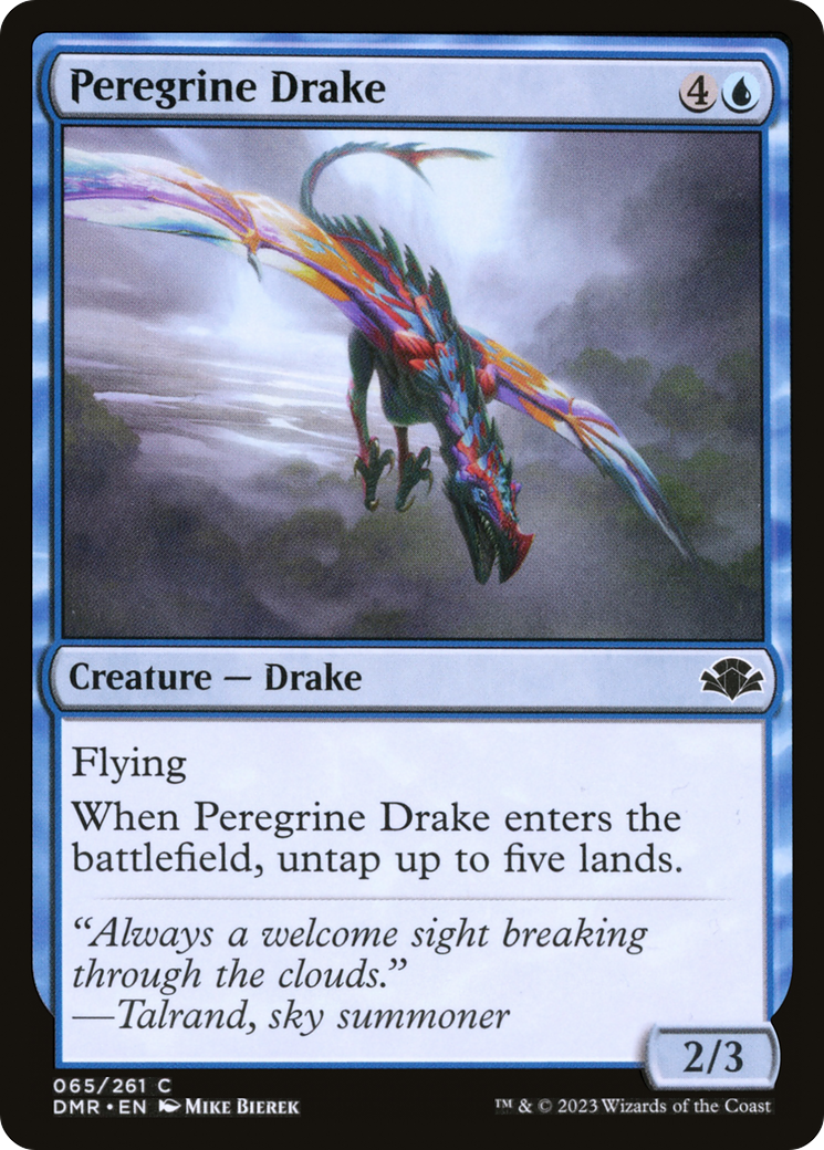 Peregrine Drake [Dominaria Remastered] | Tables and Towers