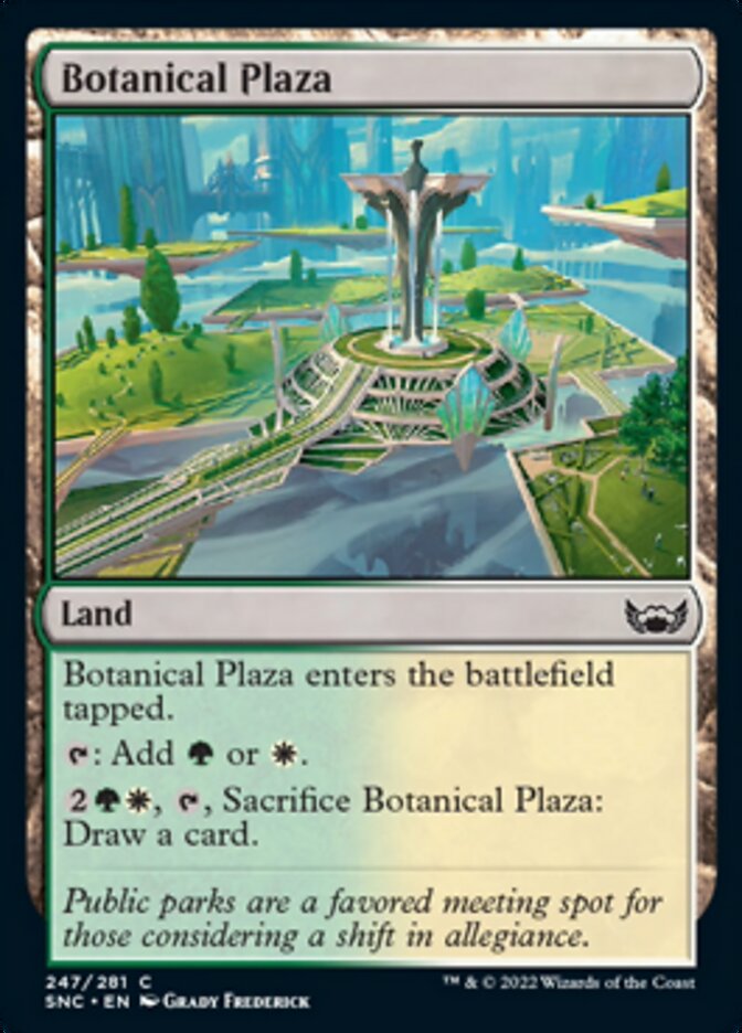 Botanical Plaza [Streets of New Capenna] | Tables and Towers