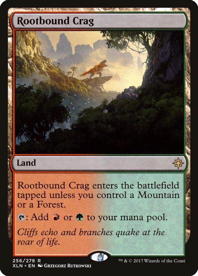 Rootbound Crag [Ixalan] | Tables and Towers