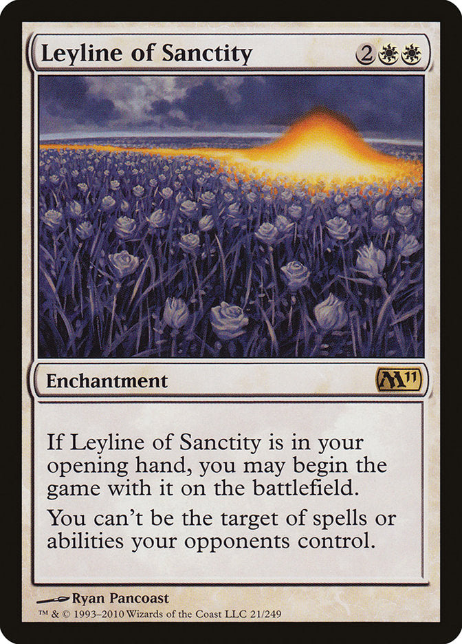 Leyline of Sanctity [Magic 2011] | Tables and Towers