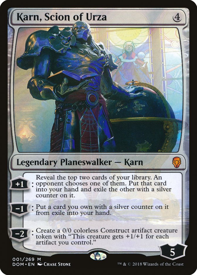 Karn, Scion of Urza [Dominaria] | Tables and Towers