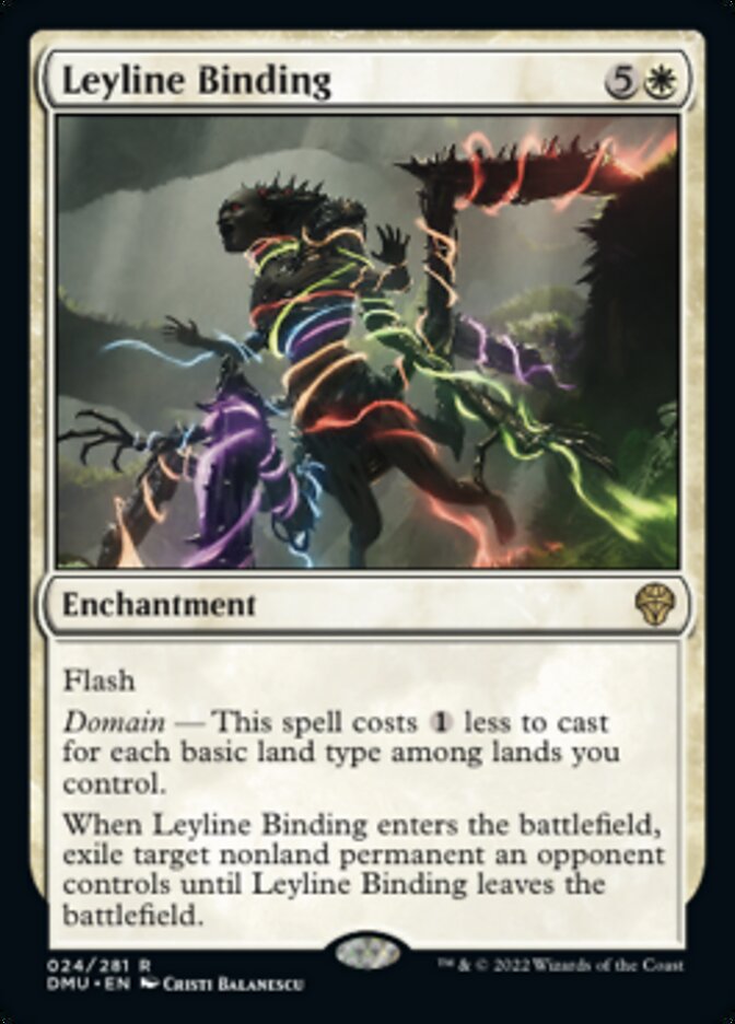 Leyline Binding [Dominaria United] | Tables and Towers