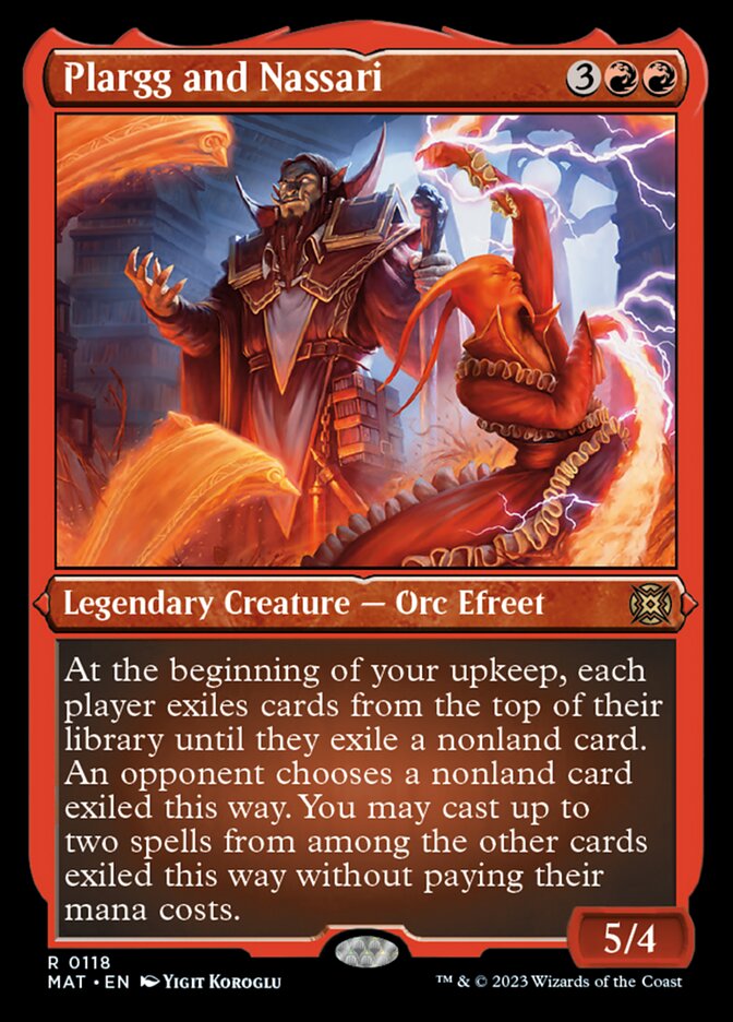 Plargg and Nassari (Foil Etched) [March of the Machine: The Aftermath] | Tables and Towers