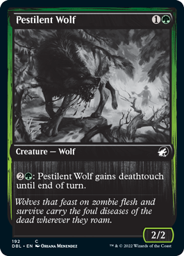 Pestilent Wolf [Innistrad: Double Feature] | Tables and Towers