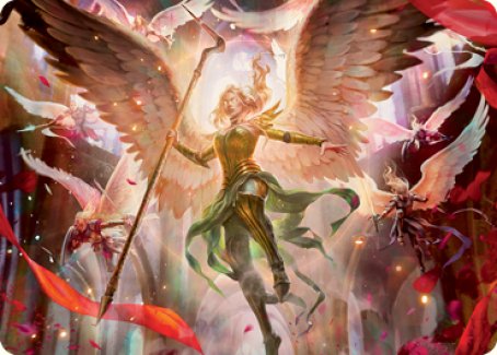 Sigarda's Summons Art Card [Innistrad: Crimson Vow Art Series] | Tables and Towers