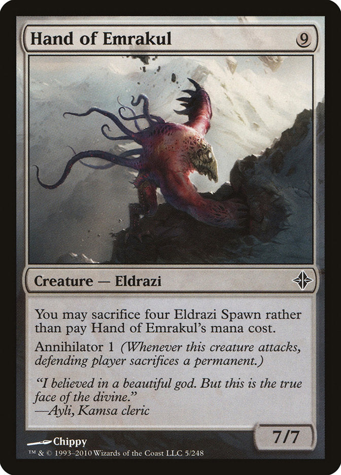 Hand of Emrakul [Rise of the Eldrazi] | Tables and Towers