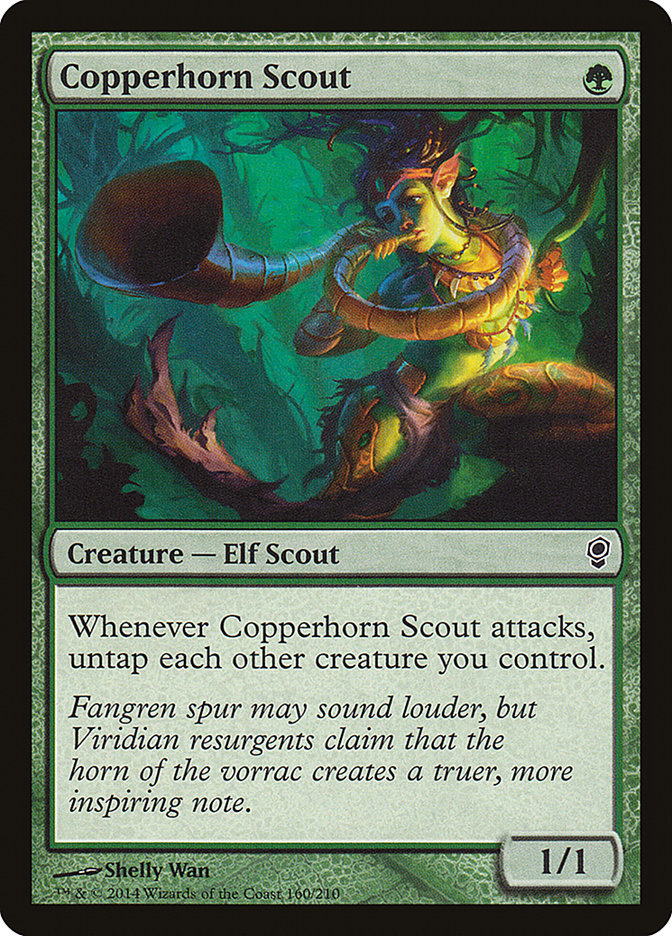 Copperhorn Scout [Conspiracy] | Tables and Towers