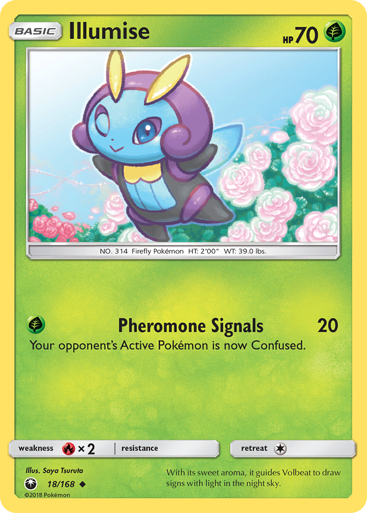 Illumise (18/168) [Sun & Moon: Celestial Storm] | Tables and Towers