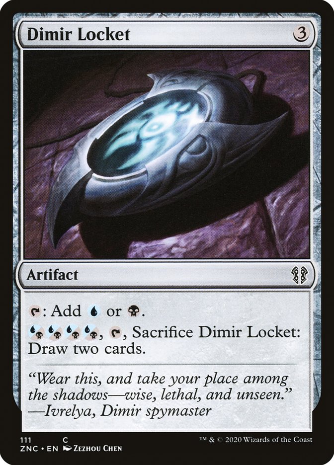 Dimir Locket [Zendikar Rising Commander] | Tables and Towers