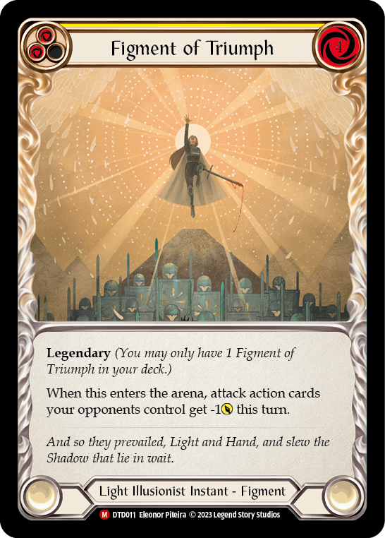 Figment of Triumph // Victoria, Archangel of Triumph [DTD011 //] (Dusk Till Dawn) | Tables and Towers