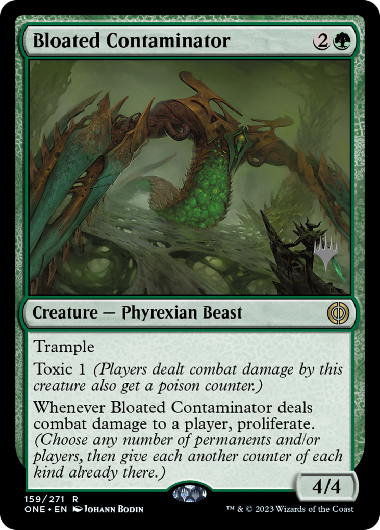 Bloated Contaminator (Promo Pack) [Phyrexia: All Will Be One Promos] | Tables and Towers