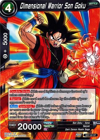 Dimensional Warrior Son Goku (Starter Deck - Shenron's Advent) (SD7-02) [Miraculous Revival] | Tables and Towers