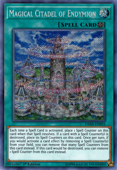 Magical Citadel of Endymion [DASA-EN055] Secret Rare | Tables and Towers