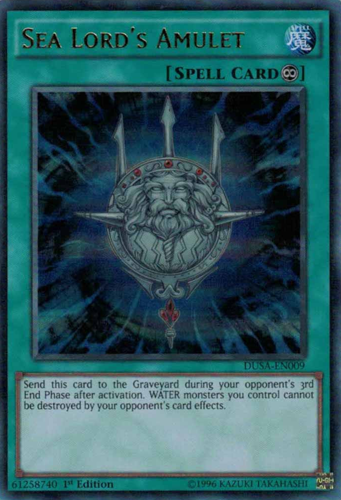 Sea Lord's Amulet [DUSA-EN009] Ultra Rare | Tables and Towers