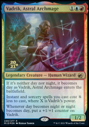 Vadrik, Astral Archmage [Innistrad: Midnight Hunt Prerelease Promos] | Tables and Towers