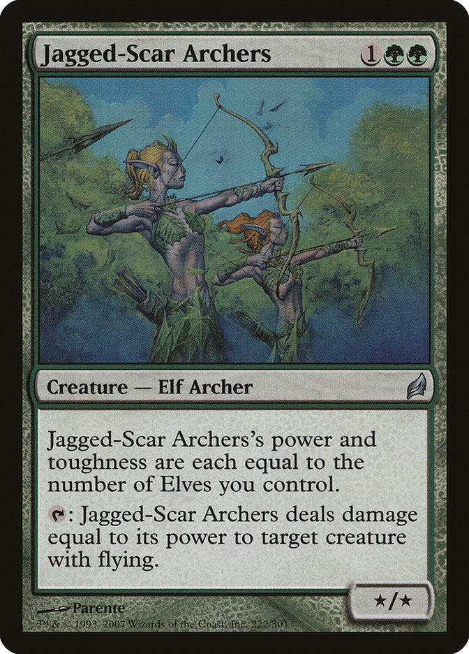 Jagged-Scar Archers [Lorwyn] | Tables and Towers