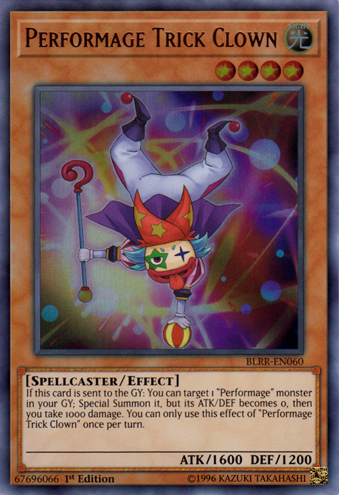 Performage Trick Clown [BLRR-EN060] Ultra Rare | Tables and Towers