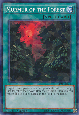 Murmur of the Forest [BP03-EN174] Shatterfoil Rare | Tables and Towers