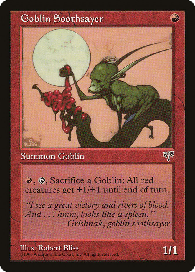 Goblin Soothsayer [Mirage] | Tables and Towers