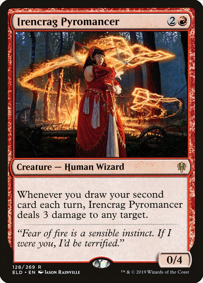 Irencrag Pyromancer [Throne of Eldraine] | Tables and Towers