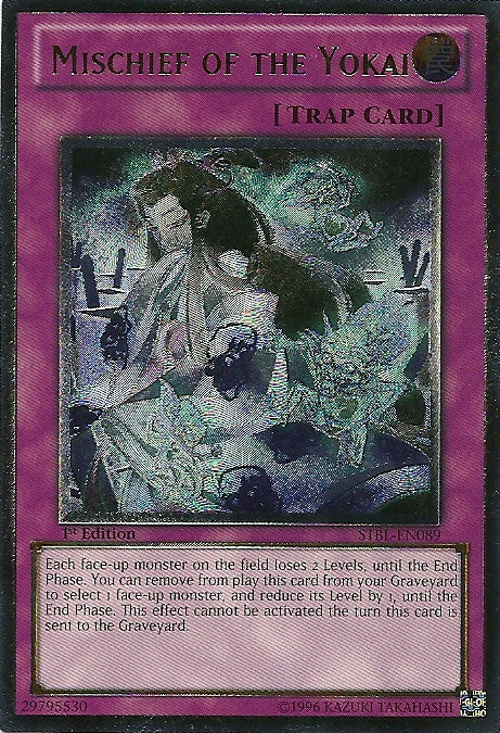 Mischief of the Yokai [STBL-EN089] Ultimate Rare | Tables and Towers