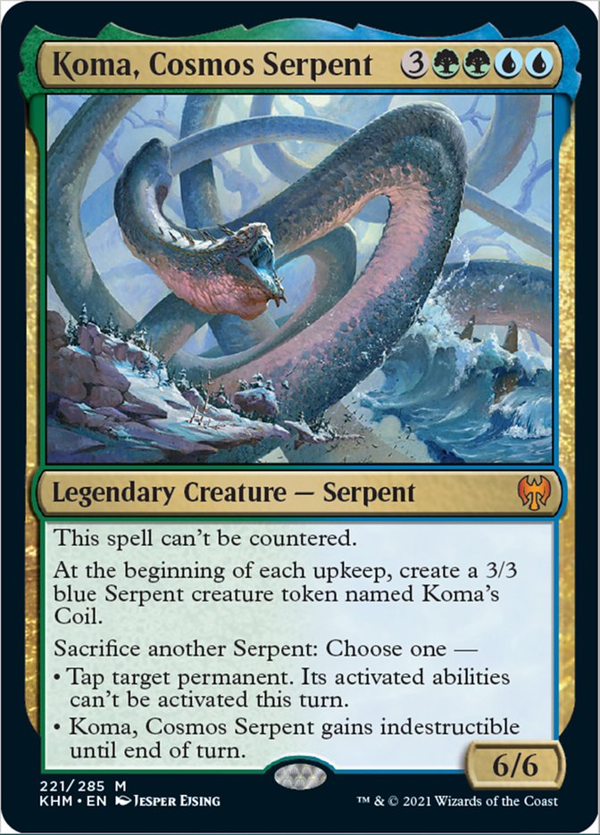 Koma, Cosmos Serpent [Kaldheim] | Tables and Towers