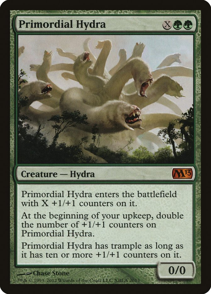 Primordial Hydra (Duels of the Planeswalkers Promos) [Duels of the Planeswalkers Promos 2013] | Tables and Towers