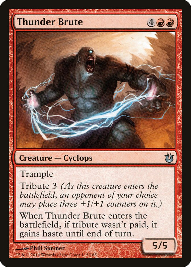 Thunder Brute [Born of the Gods] | Tables and Towers