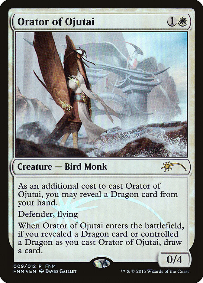 Orator of Ojutai [Friday Night Magic 2015] | Tables and Towers