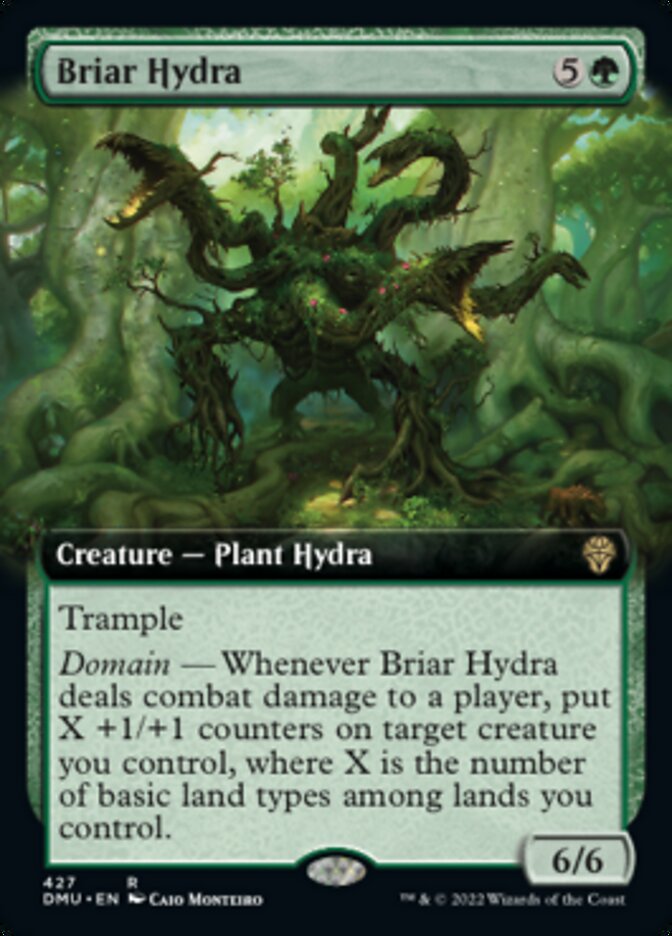 Briar Hydra (Extended Art) [Dominaria United] | Tables and Towers