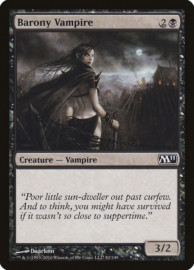 Barony Vampire [Magic 2011] | Tables and Towers