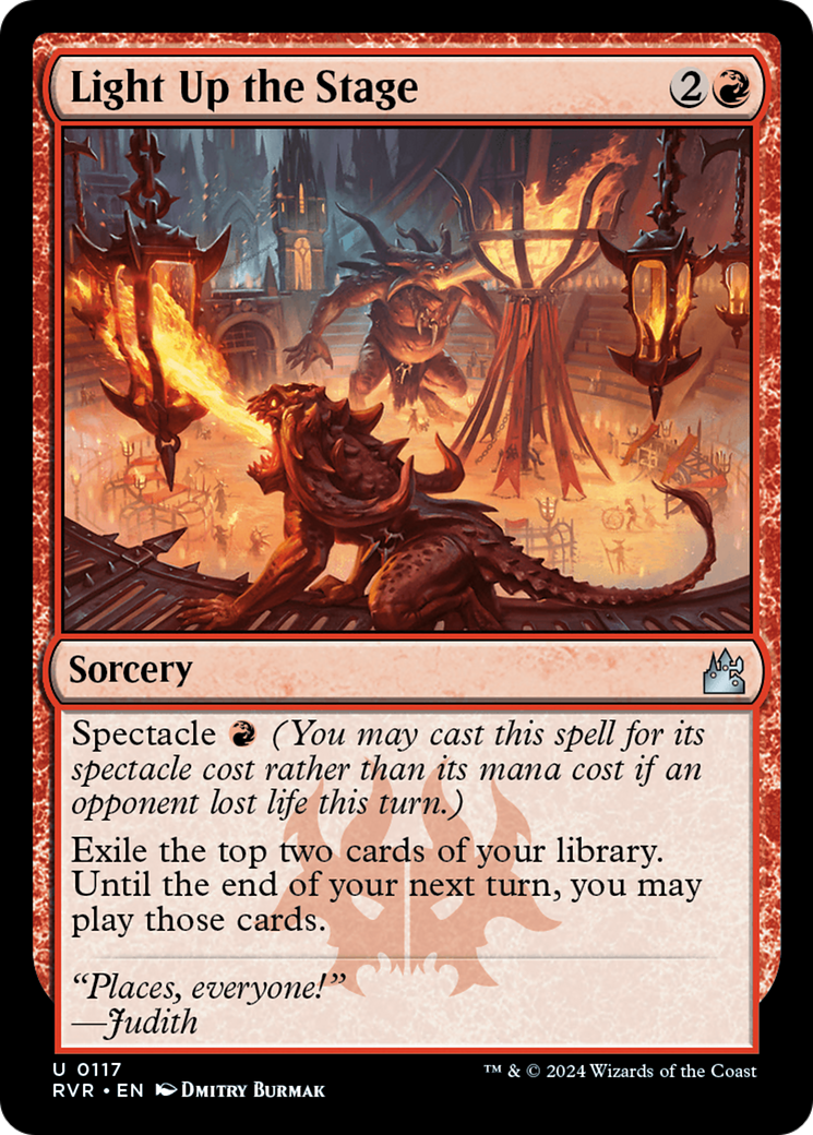 Light Up the Stage [Ravnica Remastered] | Tables and Towers
