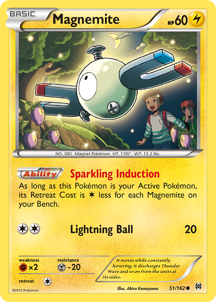 Magnemite (51/162) [XY: BREAKthrough] | Tables and Towers