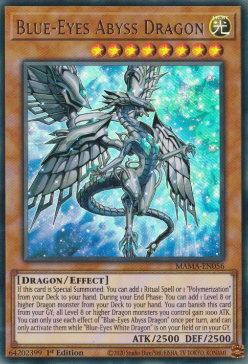 Blue-Eyes Abyss Dragon [MAMA-EN056] Ultra Rare | Tables and Towers