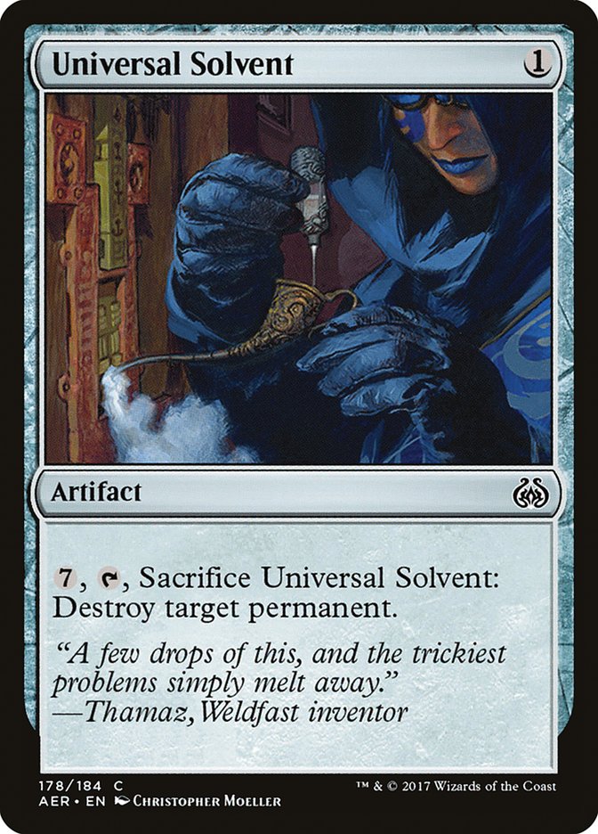 Universal Solvent [Aether Revolt] | Tables and Towers