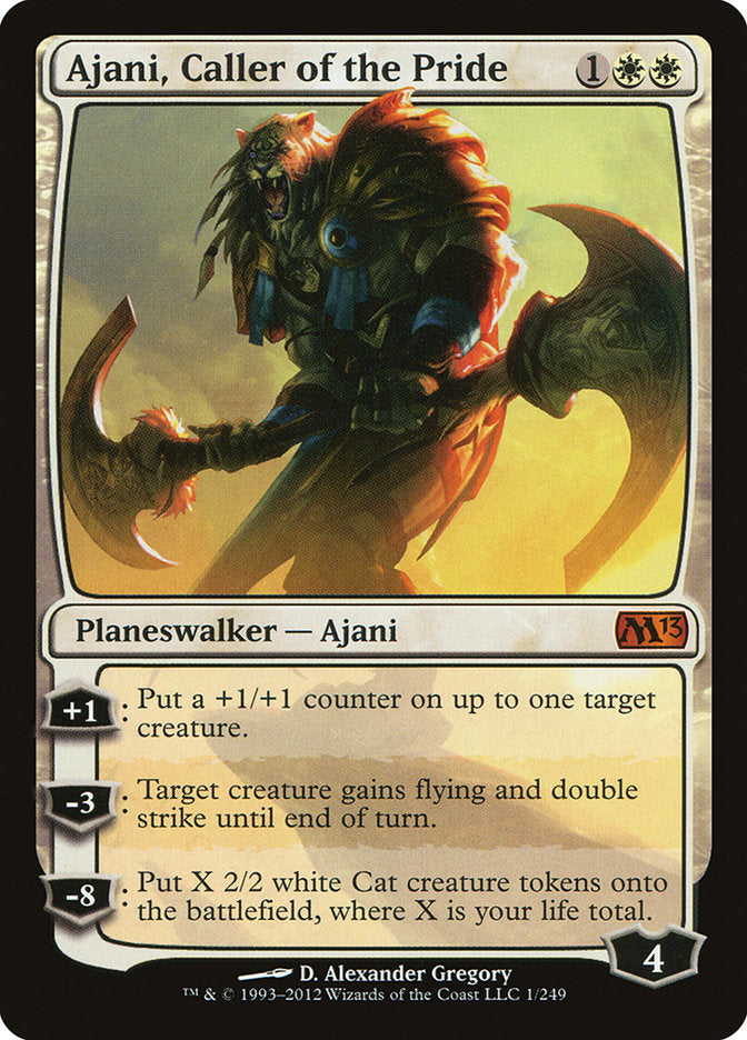 Ajani, Caller of the Pride [Magic 2013] | Tables and Towers