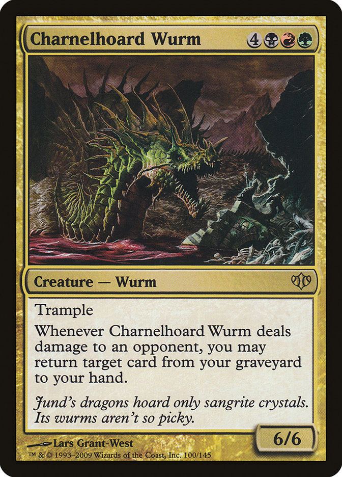 Charnelhoard Wurm [Conflux] | Tables and Towers