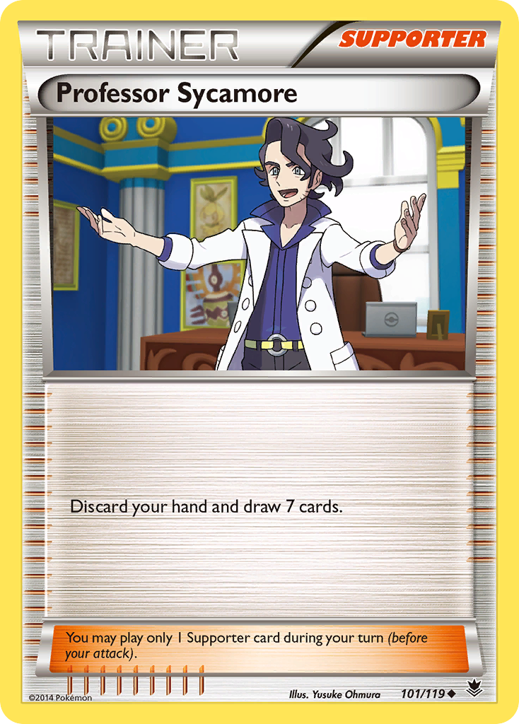 Professor Sycamore (101/119) [XY: Phantom Forces] | Tables and Towers