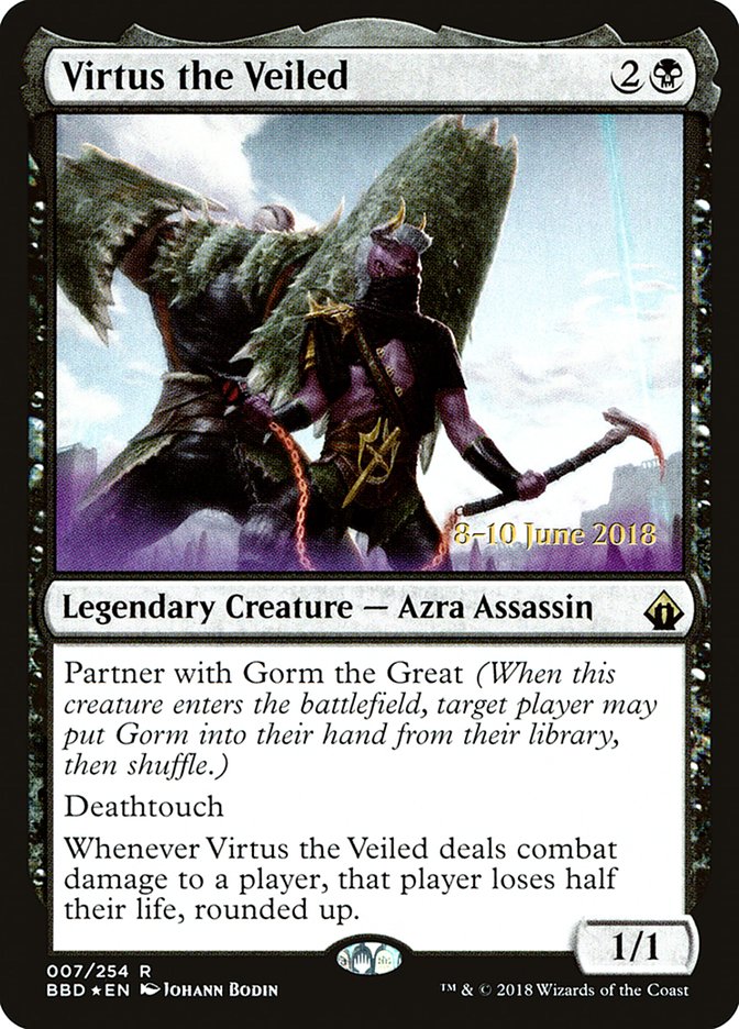 Virtus the Veiled [Battlebond Prerelease Promos] | Tables and Towers