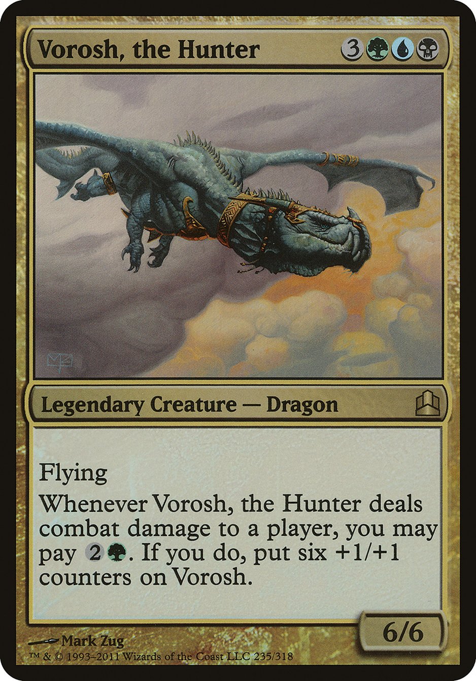 Vorosh, the Hunter (Oversized) [Commander 2011 Oversized] | Tables and Towers