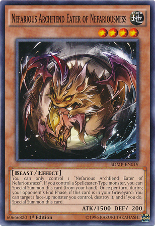 Nefarious Archfiend Eater of Nefariousness [SDMP-EN019] Common | Tables and Towers