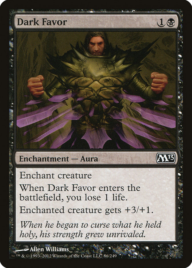 Dark Favor [Magic 2013] | Tables and Towers