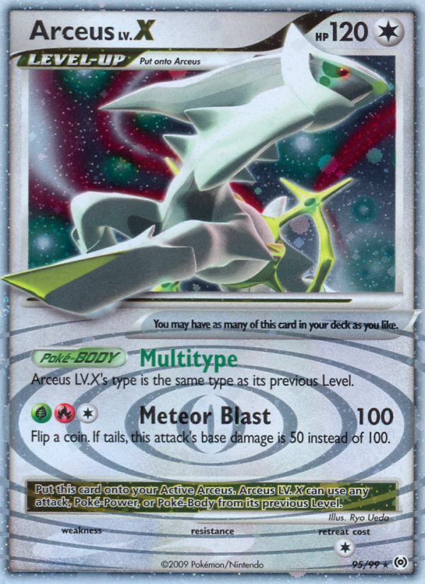 Arceus LV.X (95/99) [Platinum: Arceus] | Tables and Towers